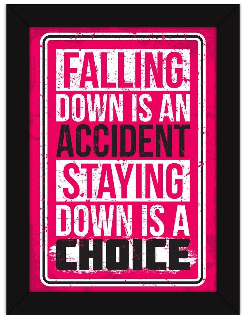 inspirational frames for office office painting quotes in frames for office motivational and inspirational poster falling down is an accident buy inspirational frames for office office painting quotes in frames for office motivational and inspirational poster falling down is an accident buy